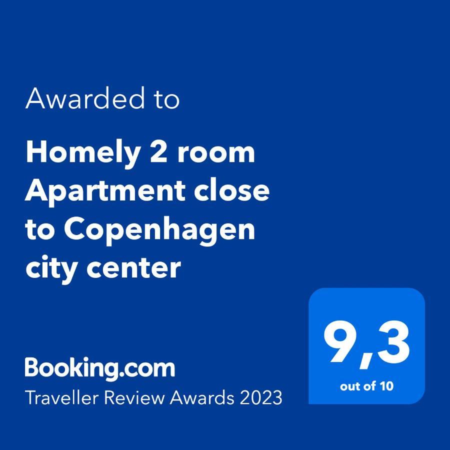 Homely 2 Room Apartment Close To Copenhagen City Center Eksteriør bilde